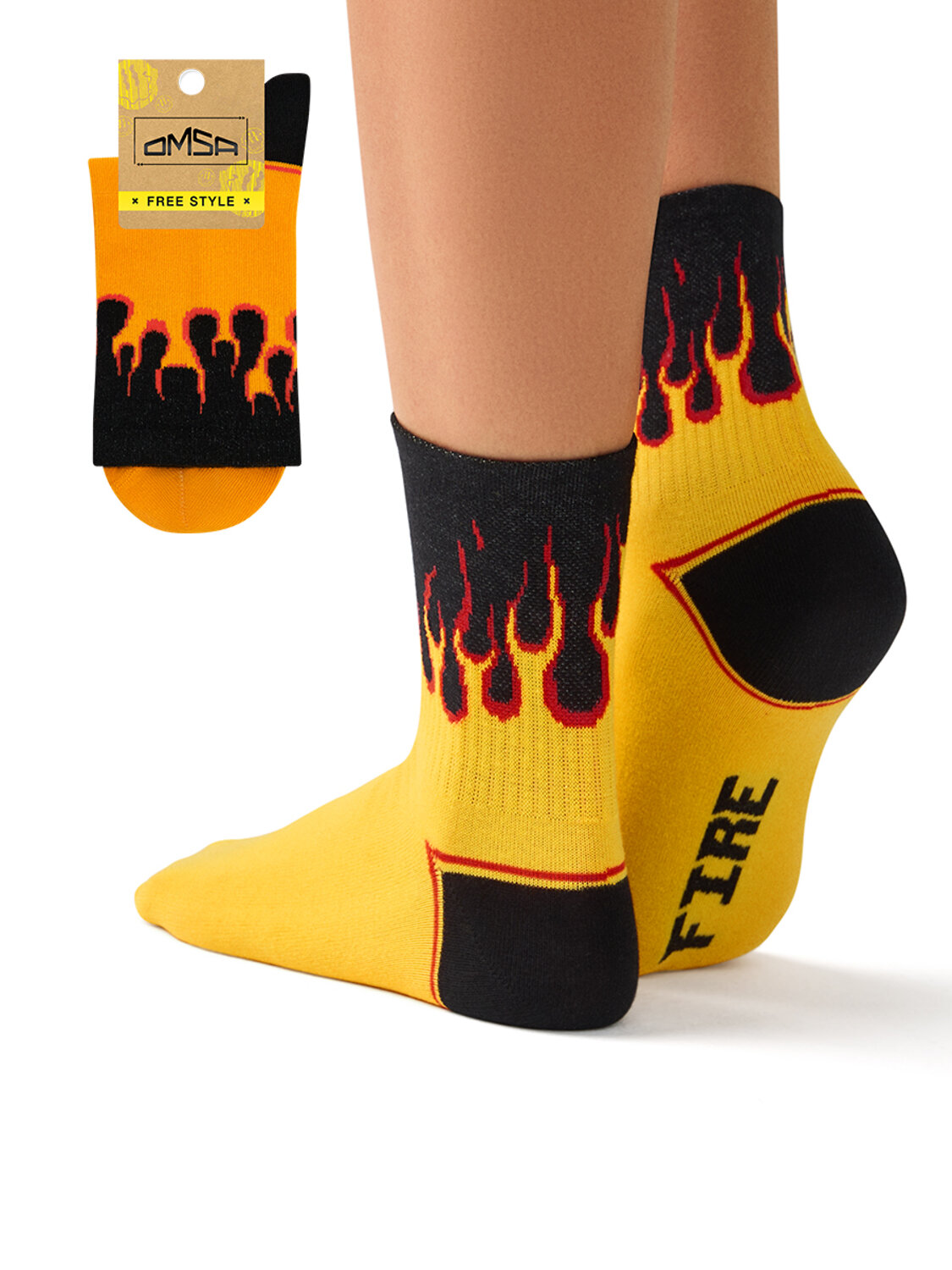 ст. цена106руб.! Omsa Носки OMSA FREESTYLE 610