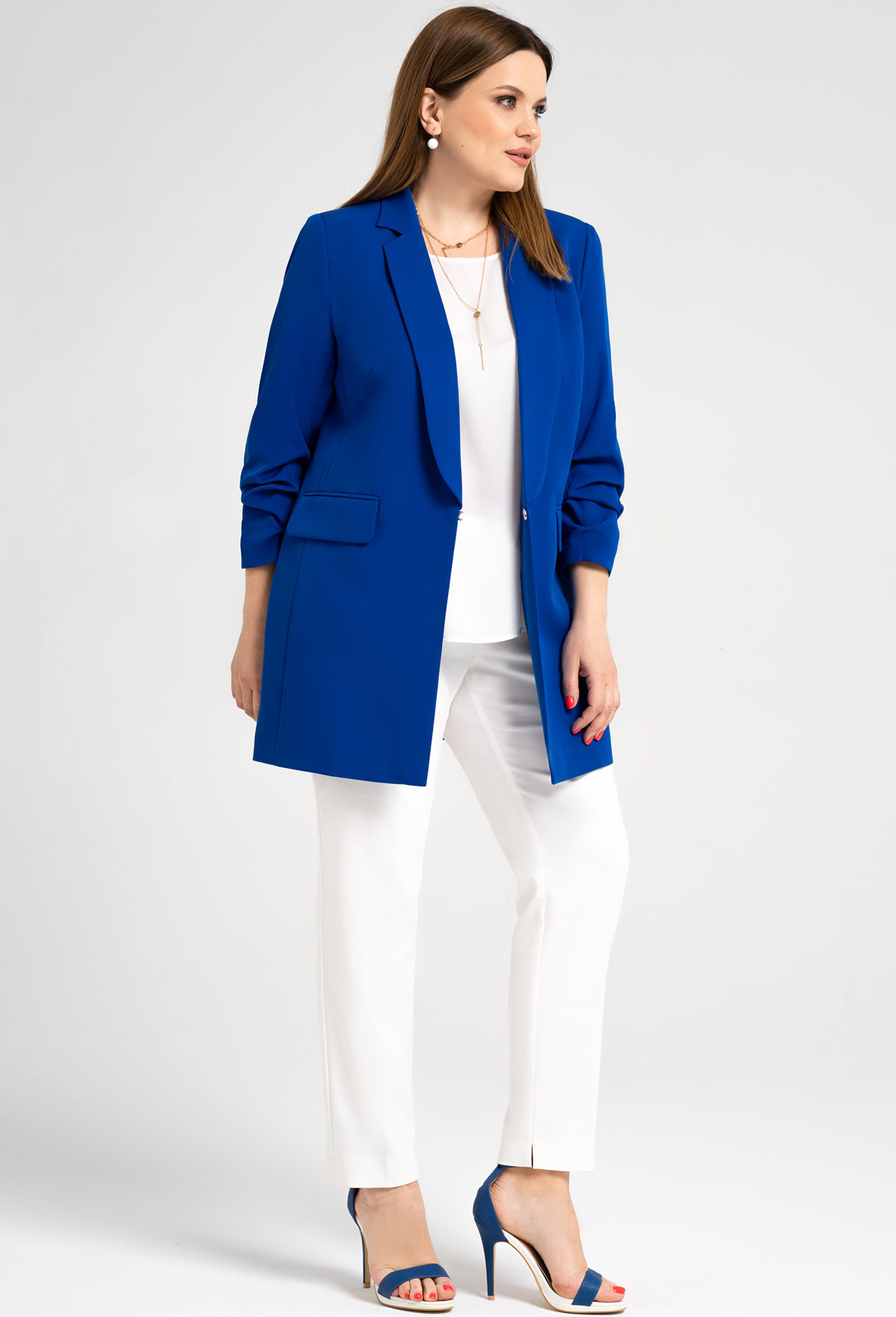 ст. цена2999руб.! Жакет Panda 13430 васильковый