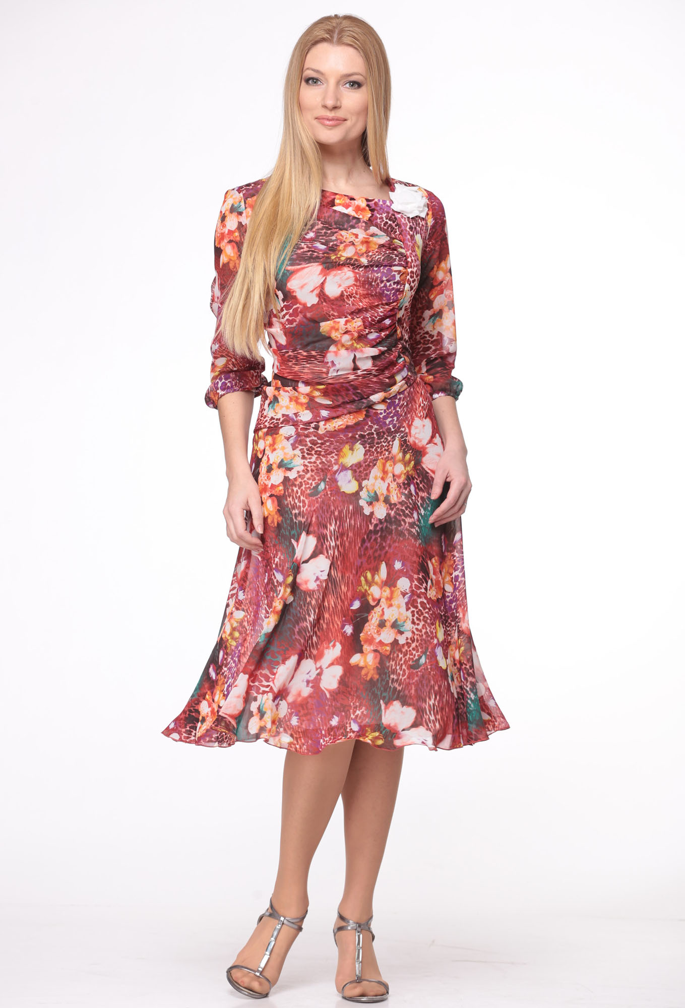 ст. цена1899руб.! Платье Elletto 1290 бордо