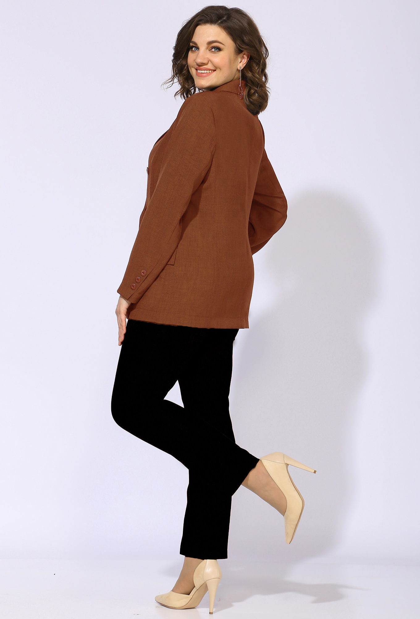 ст. цена1999руб.! Жакет Anastasia Mak 902Ж кирпичный