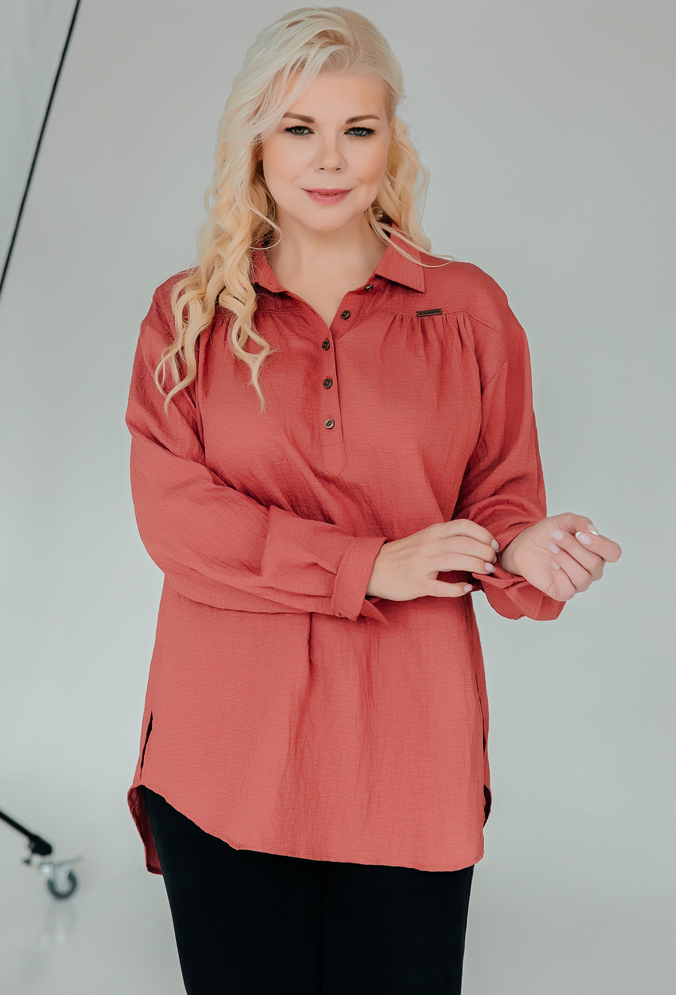 ст. цена1799руб.! Блуза ASV 2422 терракот