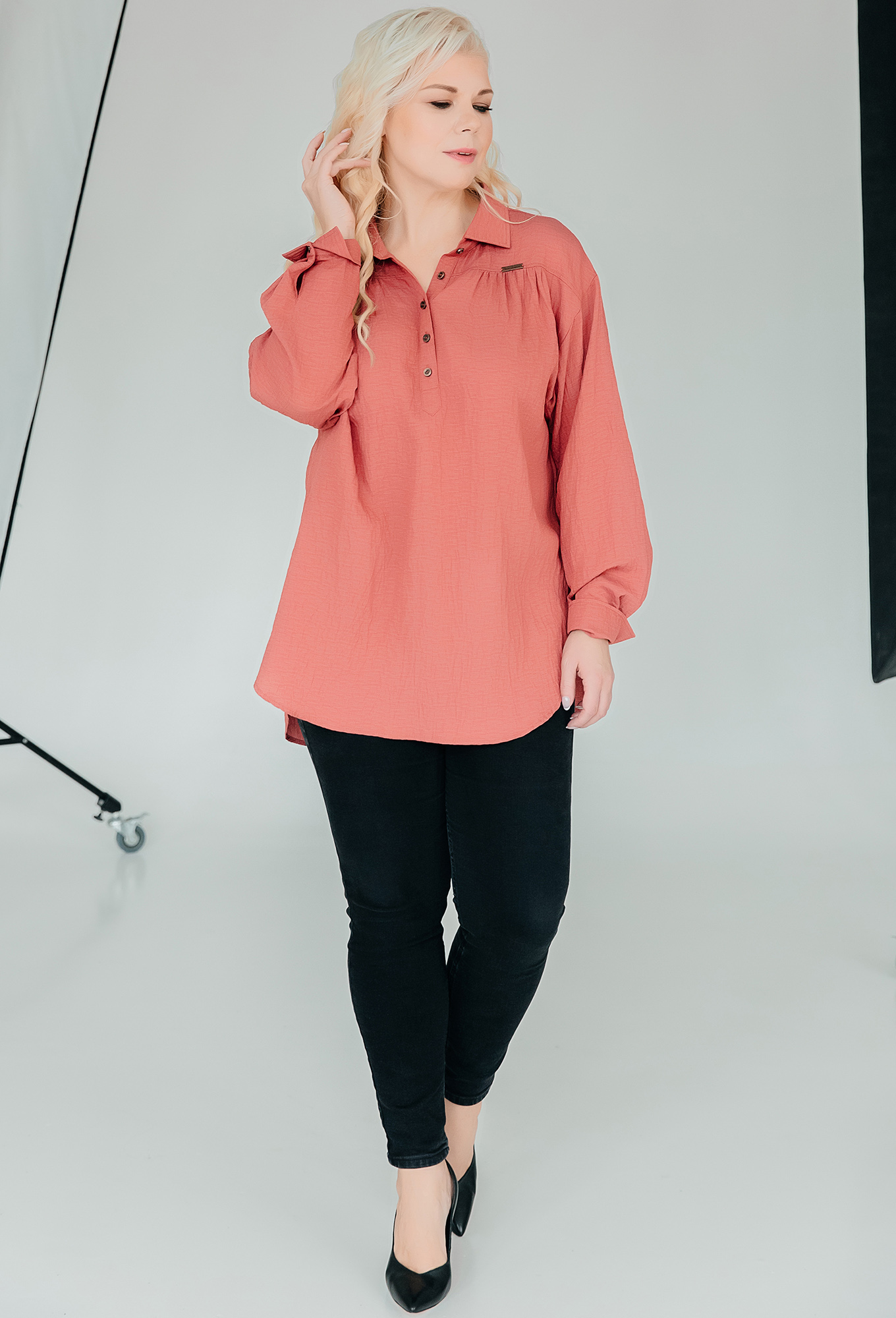 ст. цена1799руб.! Блуза ASV 2422 терракот