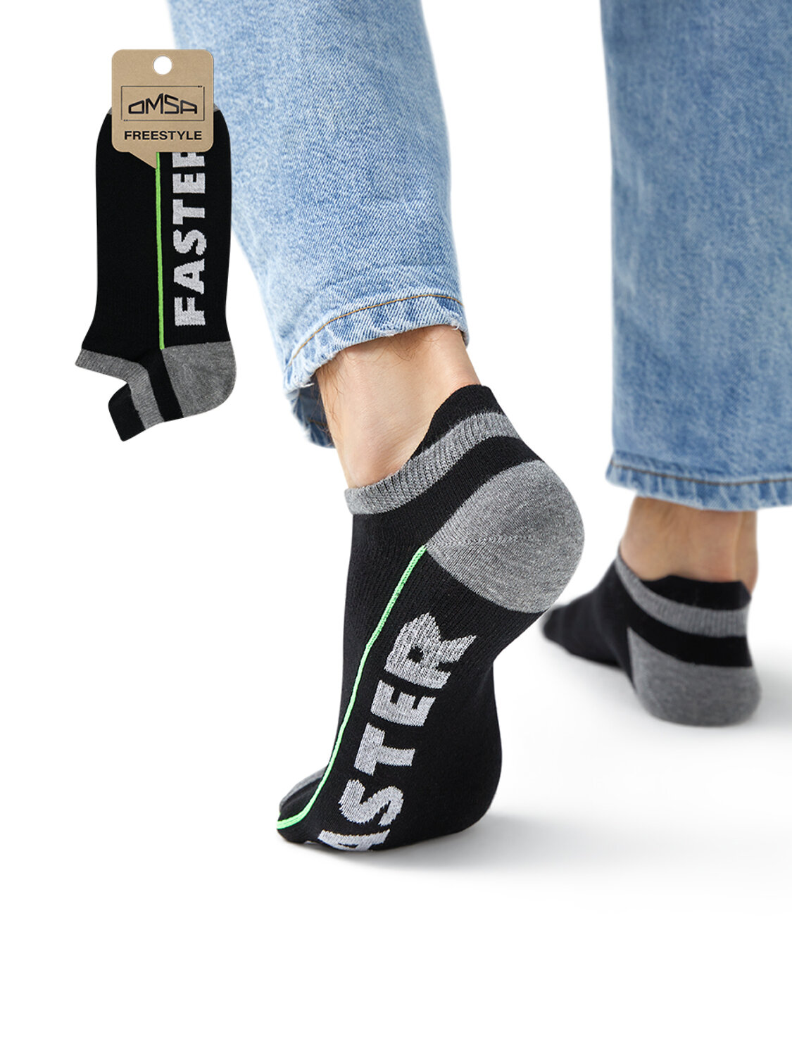 ст. цена100руб.! Omsa Носки OMSA FREESTYLE 603