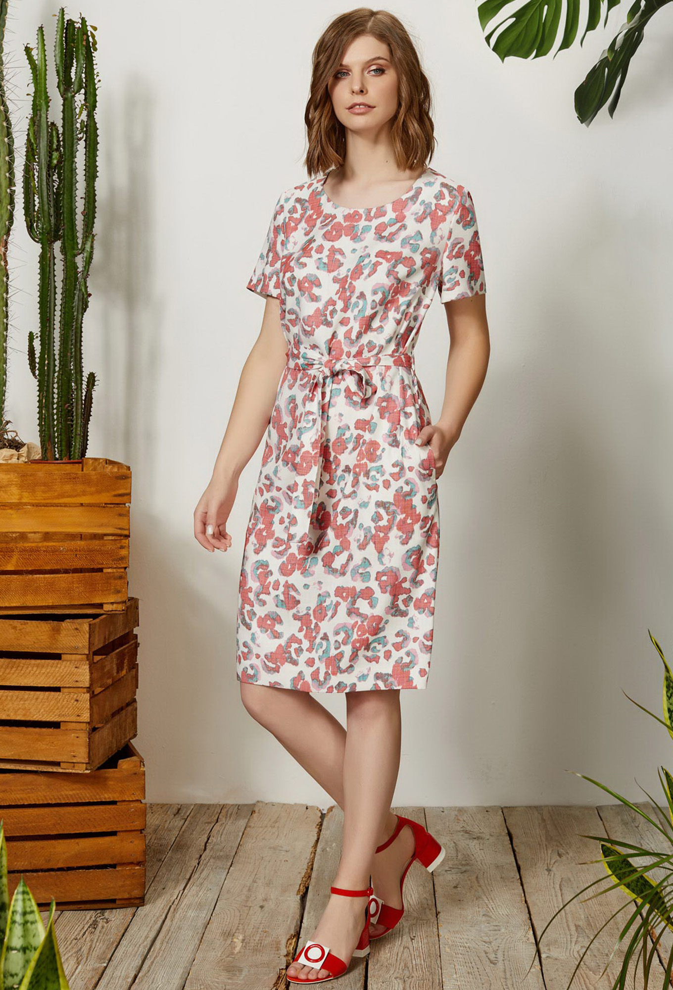 ст. цена1999руб.! Платье Bazalini 3792 пятна