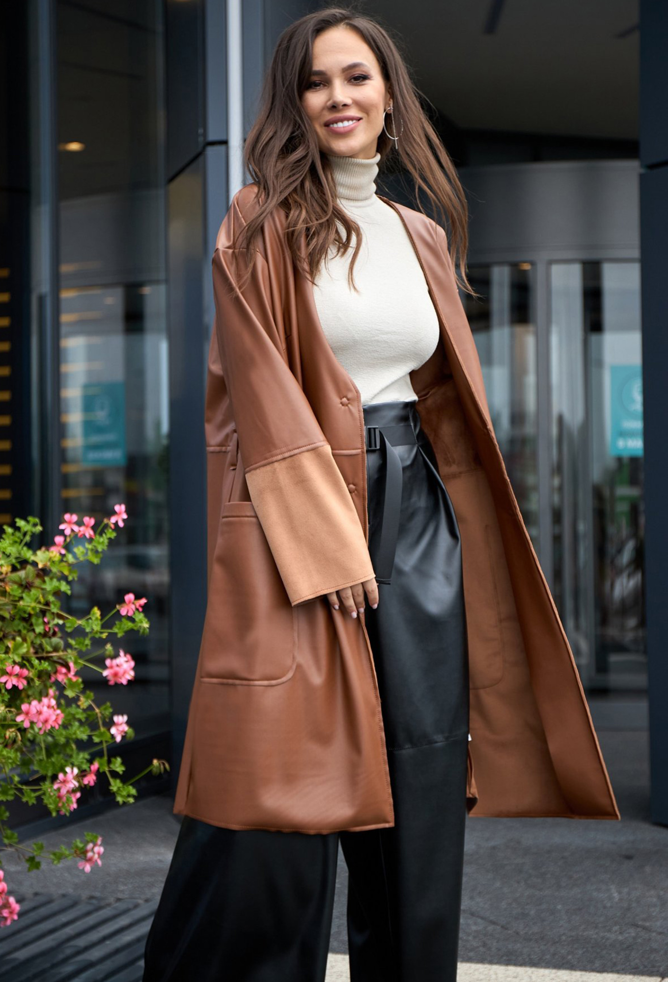 ст. цена3099руб.! Пальто Anastasia Mak 929 коричневый