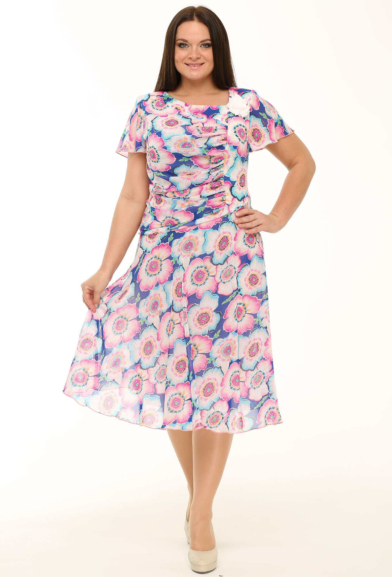 ст. цена1899руб.! Платье Elletto 1290 маки