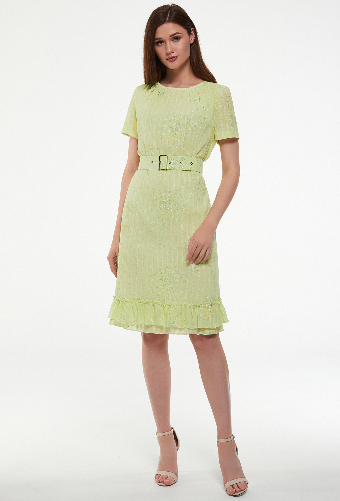 ст. цена1999руб.! Платье Bazalini 4243 салатовый