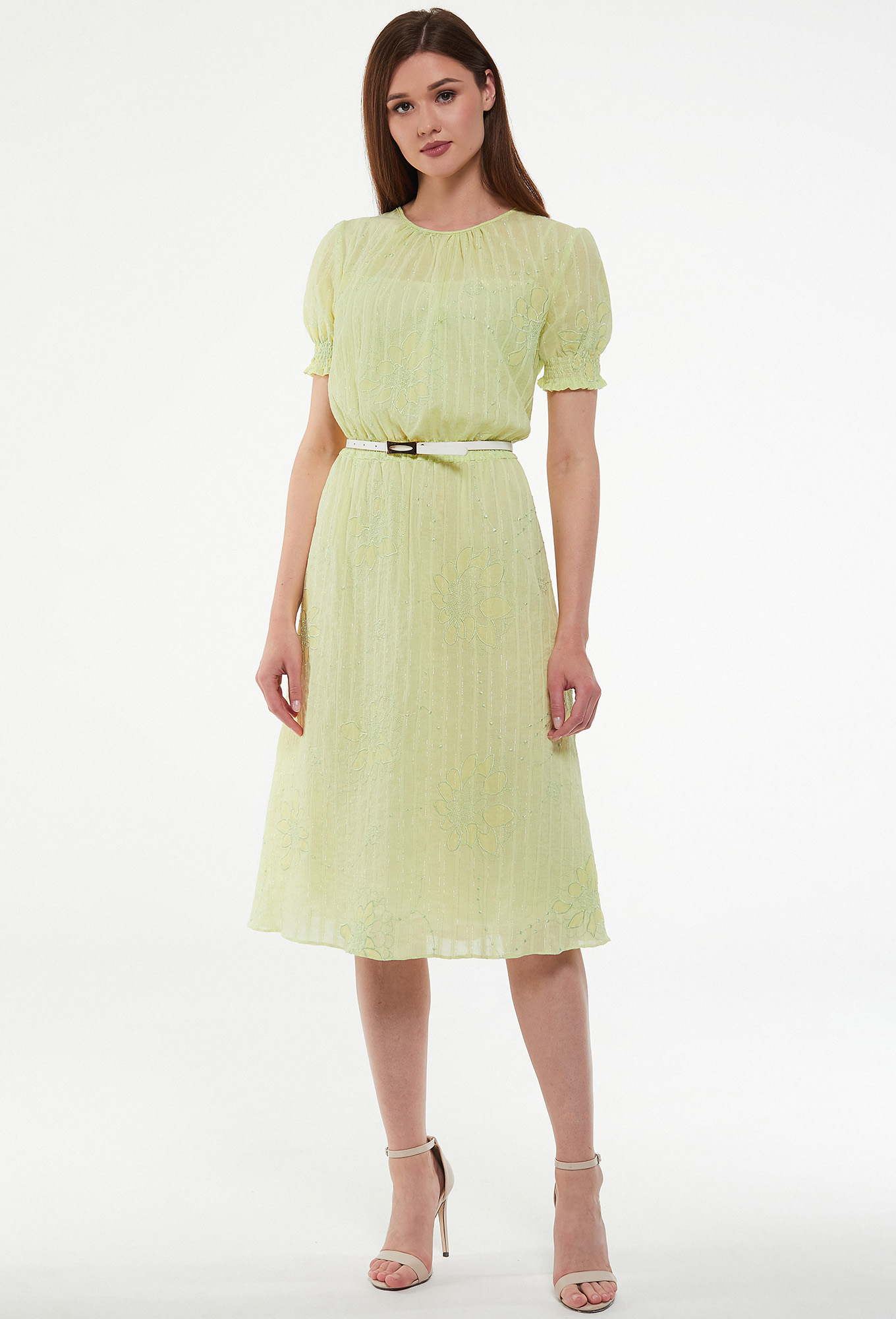 ст. цена1999руб.! Платье Bazalini 3590 салатовый