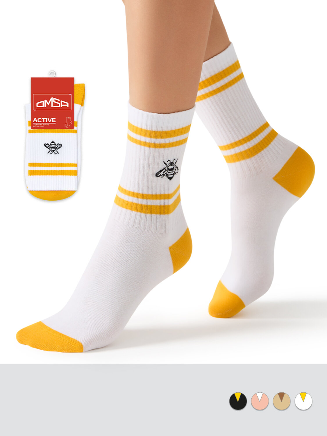 ст. цена113руб.! Omsa Носки OMSA ACTIVE 153