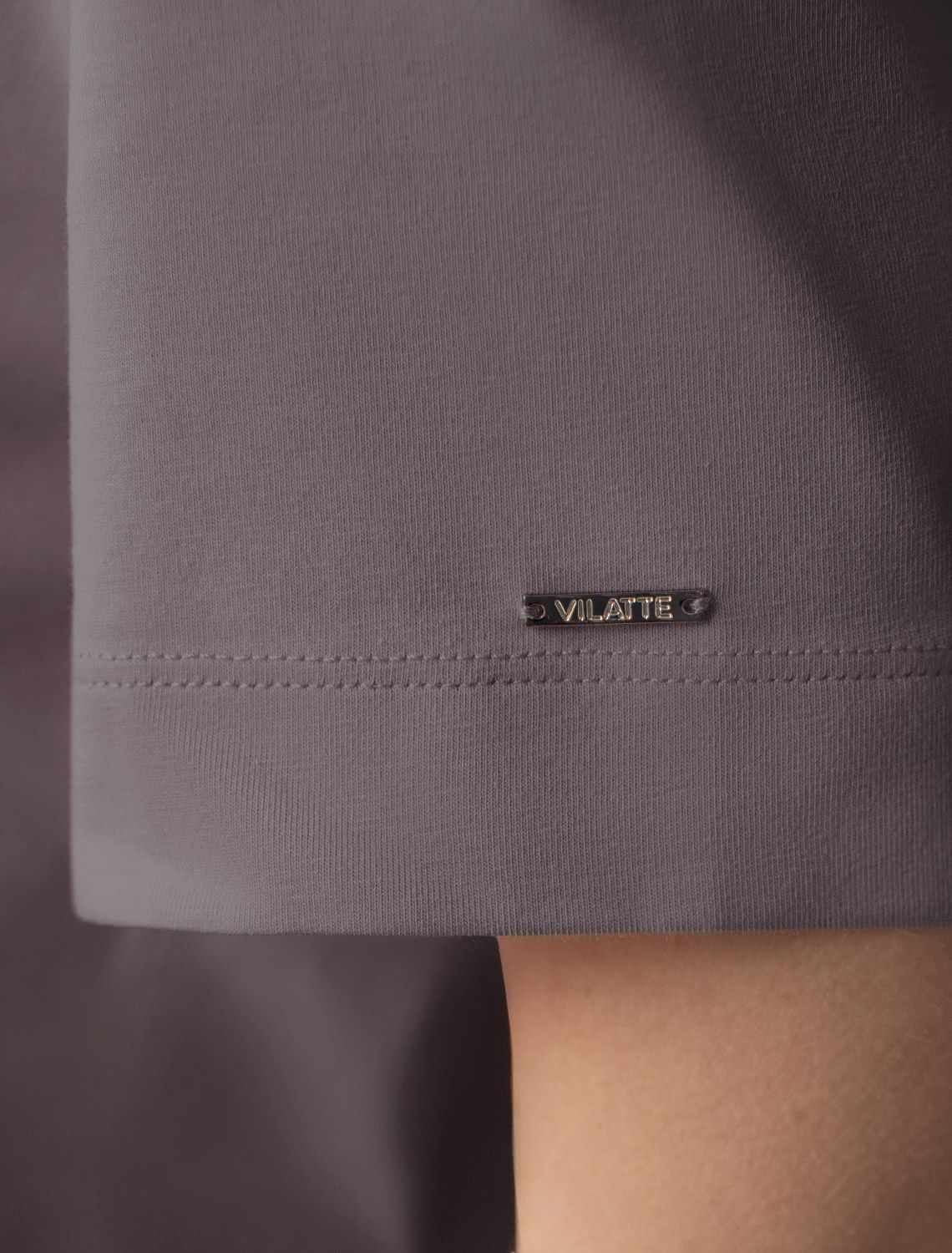 Футболка свободная из премиального хлопка с эластаном