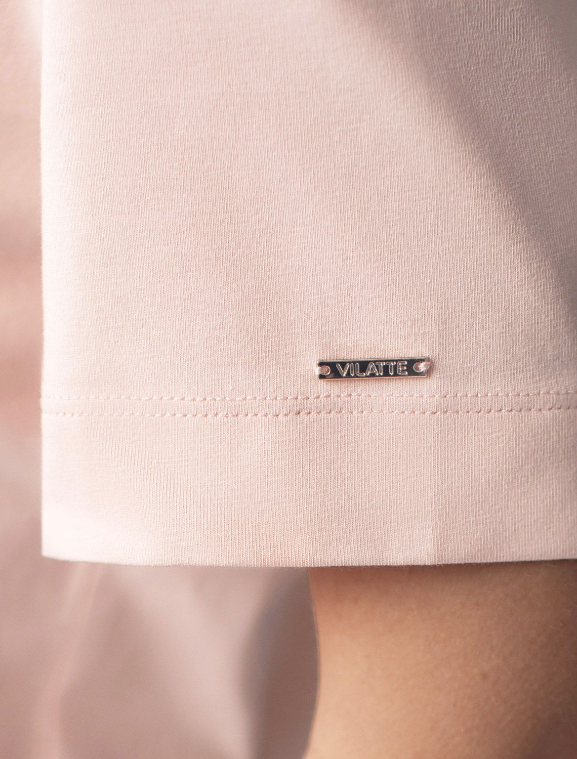 Свободная футболка с принтом из премиального хлопка с эластаном