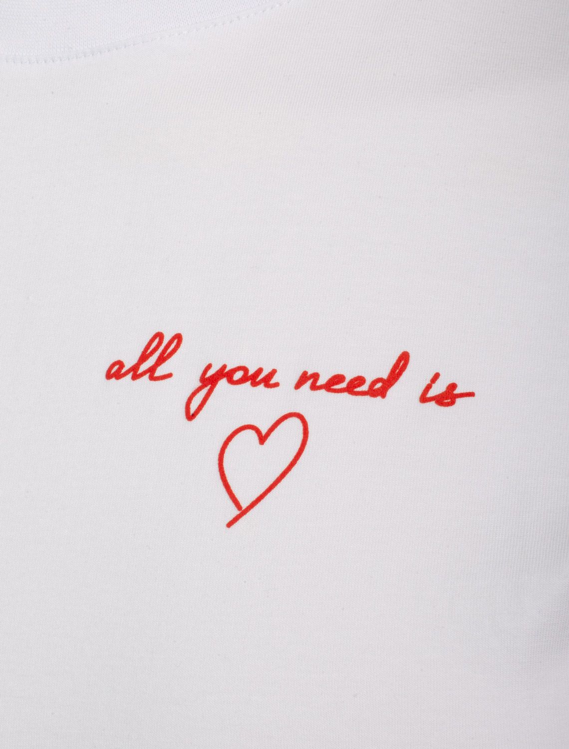 Свободная футболка с принтом из премиального хлопка с эластаном