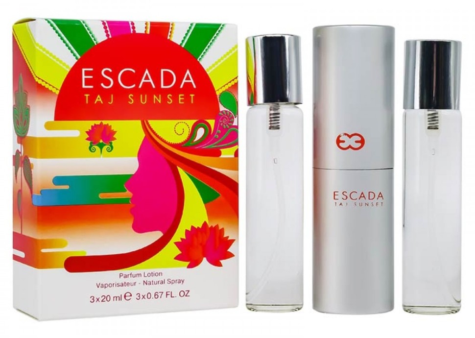Набор Мини 3x20 мл - Escada Taj Sunset