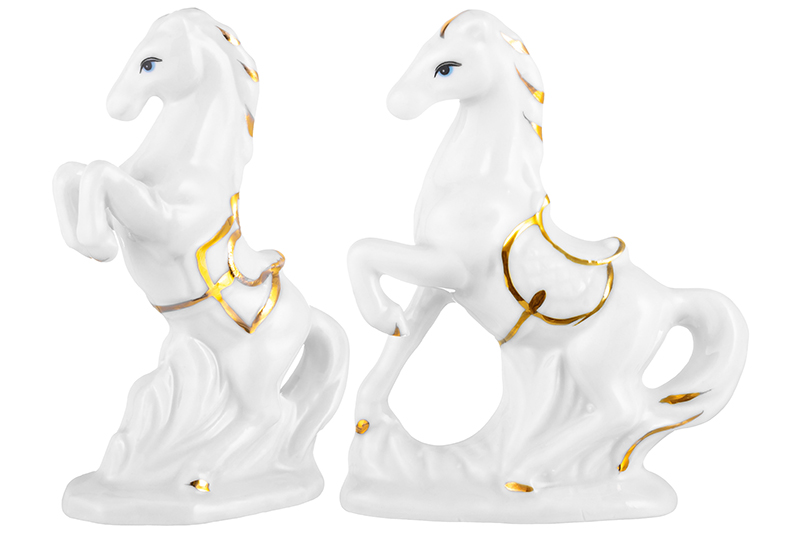 Набор фигурки декоративные 2 пр. 5,5*3*8,5 см, 6,5*2,5*8,5 см