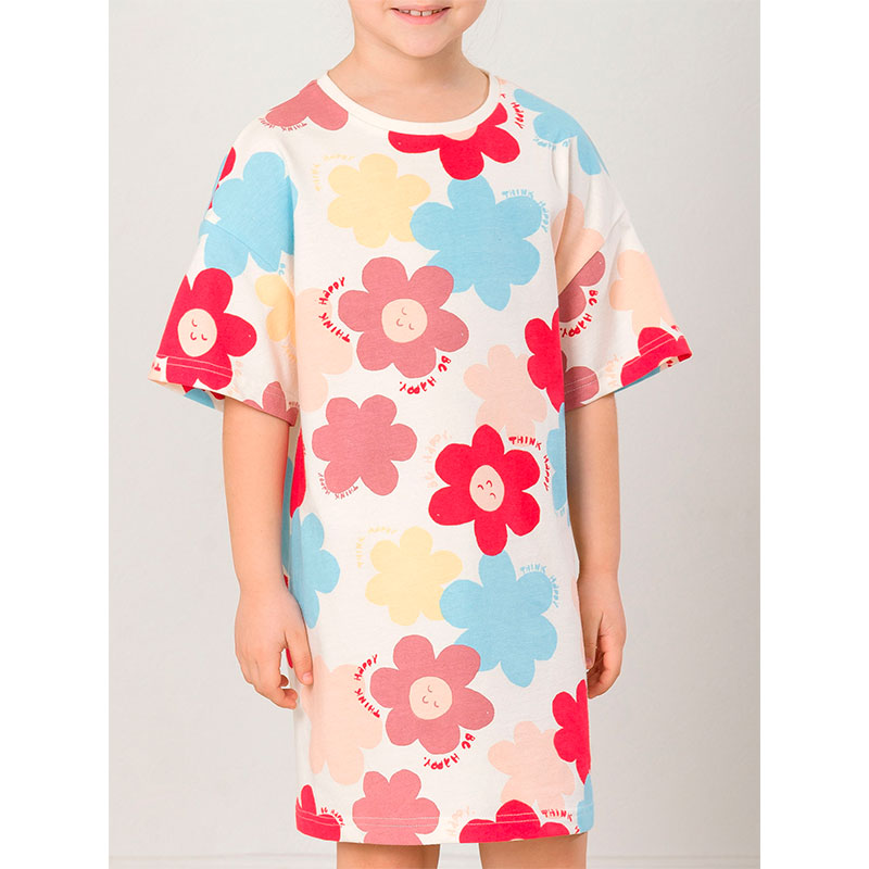 ст. цена380,8руб.! WFDT3318U ночная сорочка для девочек (1 шт в кор.)