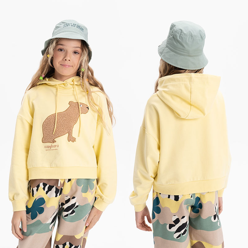 ст. цена1429,7руб.! GFNJ3370 толстовка для девочек (1 шт в кор.)