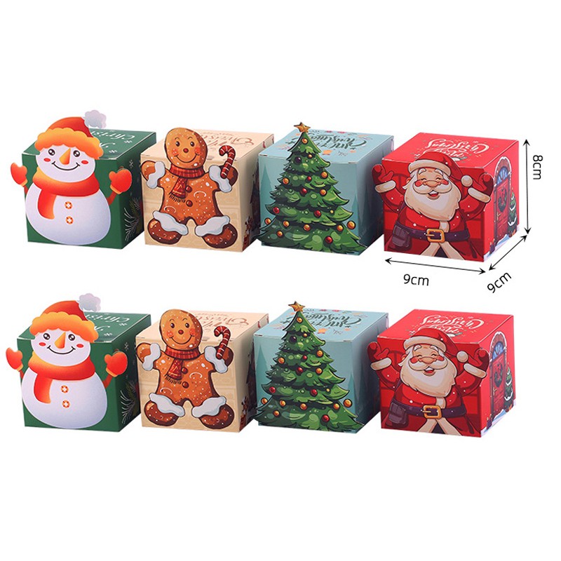 Набор из 8 подарочных складных коробок