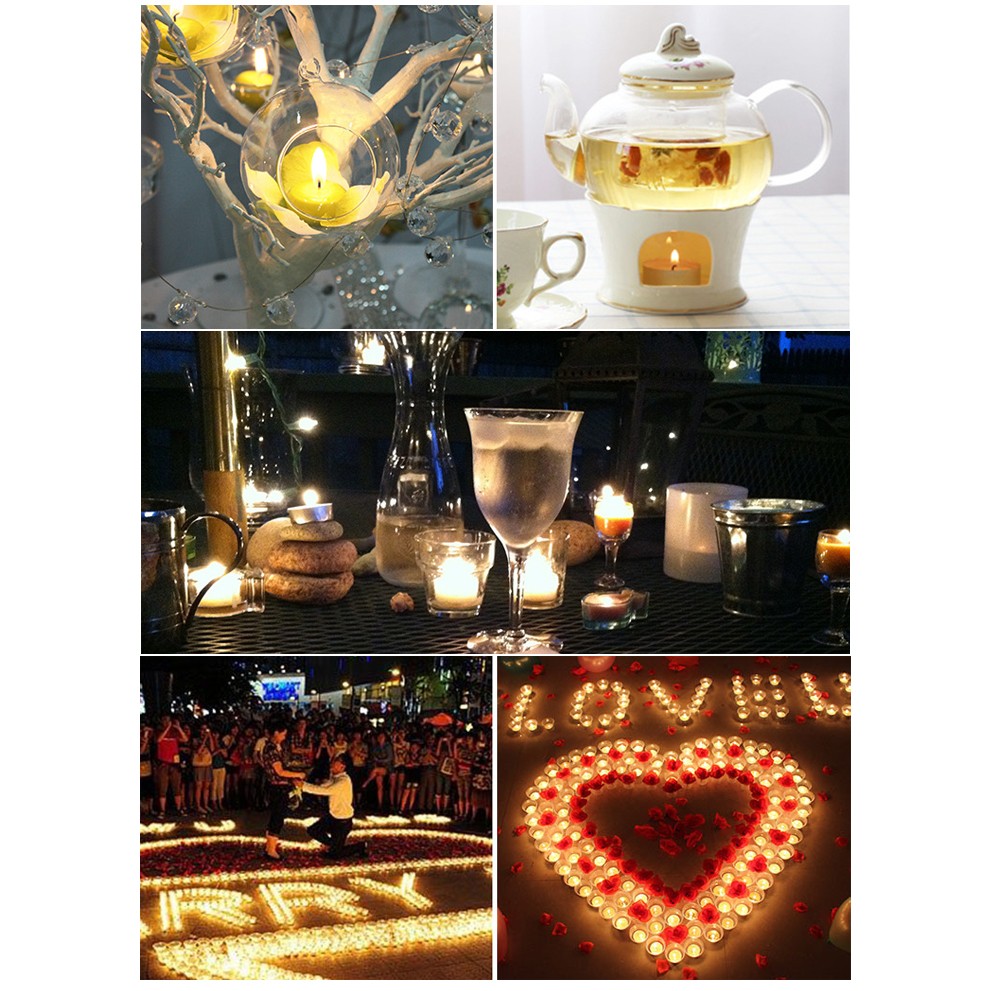 Свечи чайные классические КРУГЛЫЕ без запаха НАБОР 50 шт. Размер 3,5*1 см.