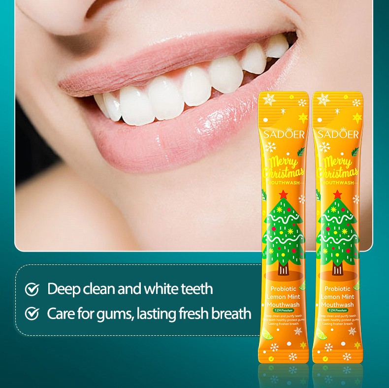 Ополаскиватель для полости рта с пробиотиком Sadoer, 1 саше 10 мл.