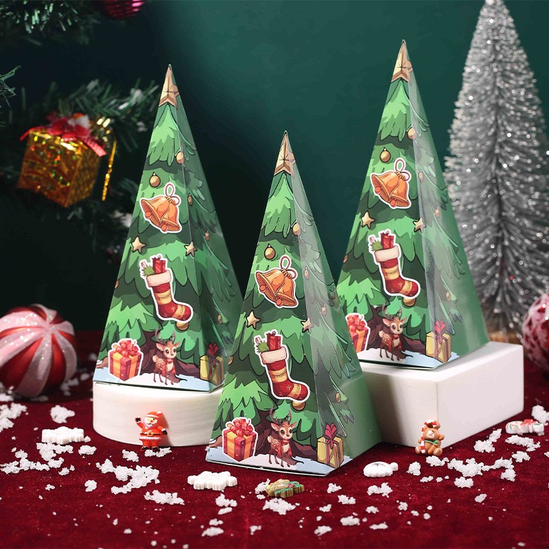 Набор из 4 подарочных складных коробок