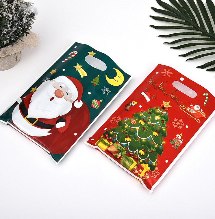 Набор подарочных пакетов 50 штук 25*16 см. Микс рисунков