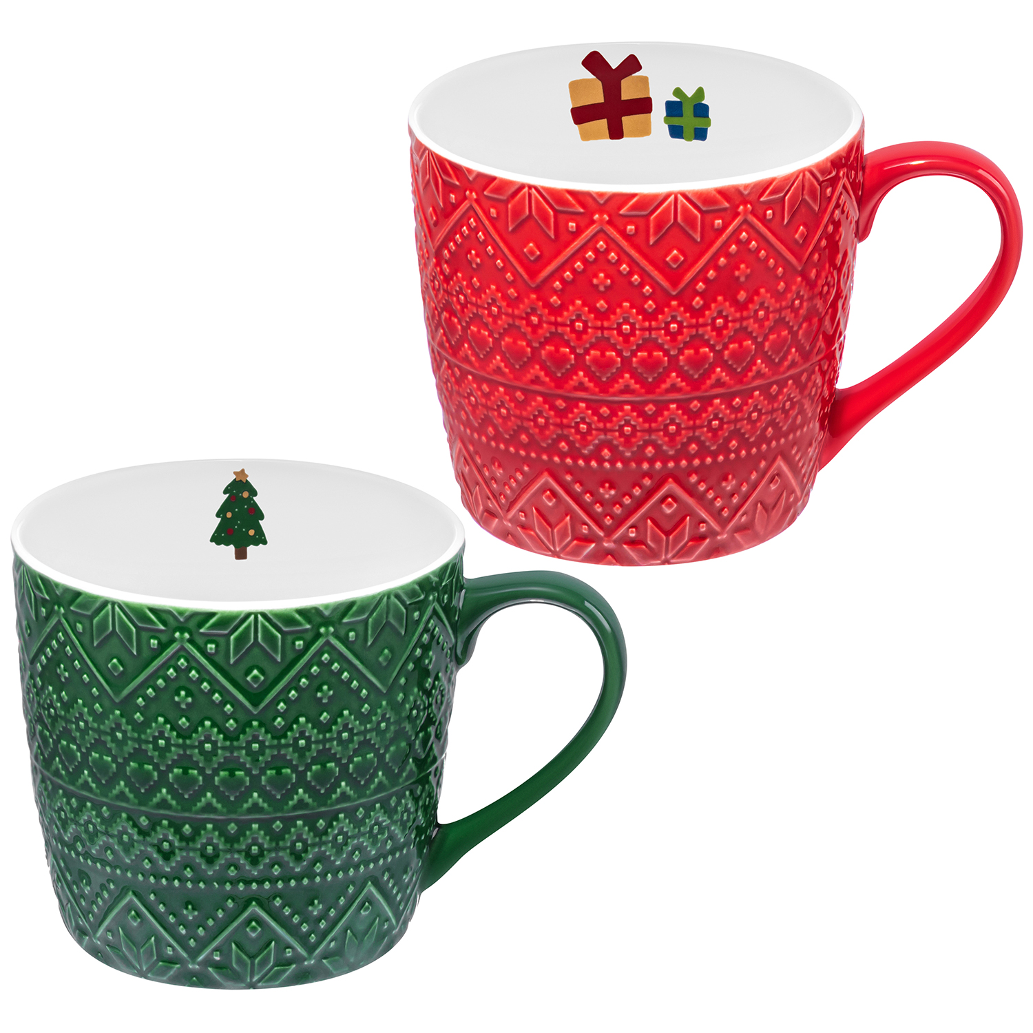 БЫЛО 629 руб!Набор кружек 2 пр. 350 мл 12,5*9,5*9 см