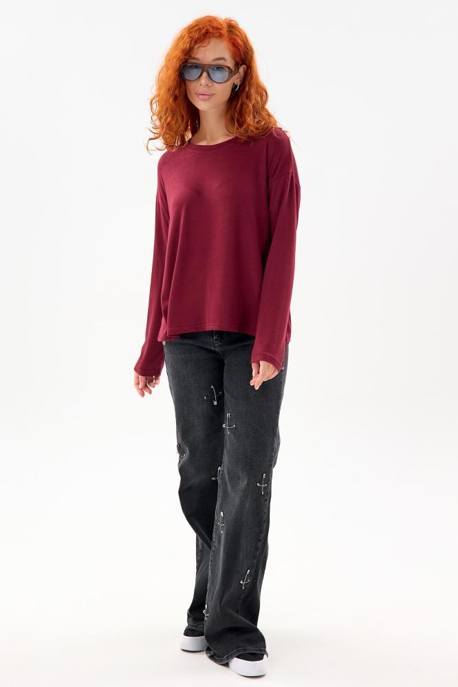 Лонгслив женский оверсайз 2 Арт. 10648