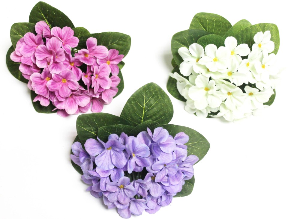 Б12226 Б/С Фиалка флористическая пышная 25 голов