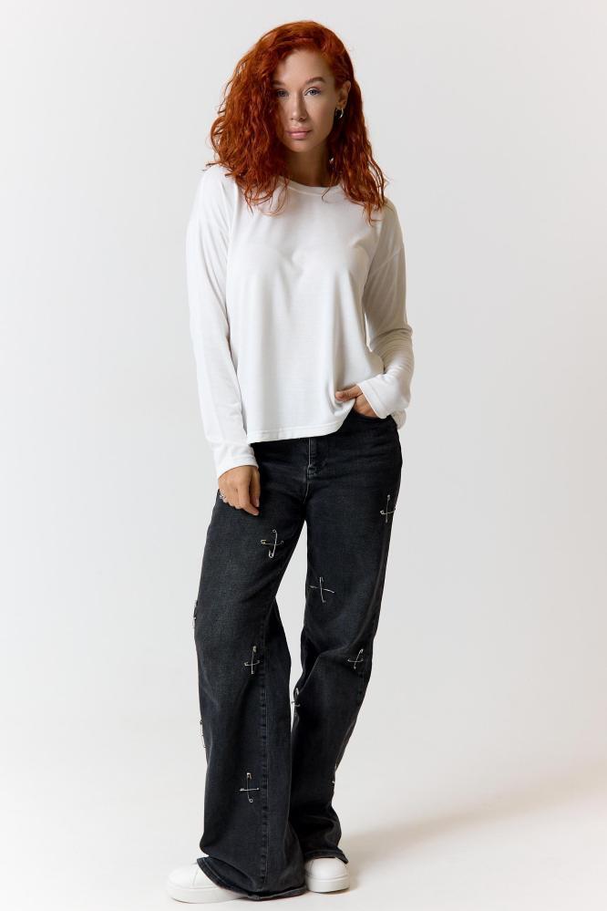 Лонгслив женский оверсайз 2 Арт. 10648