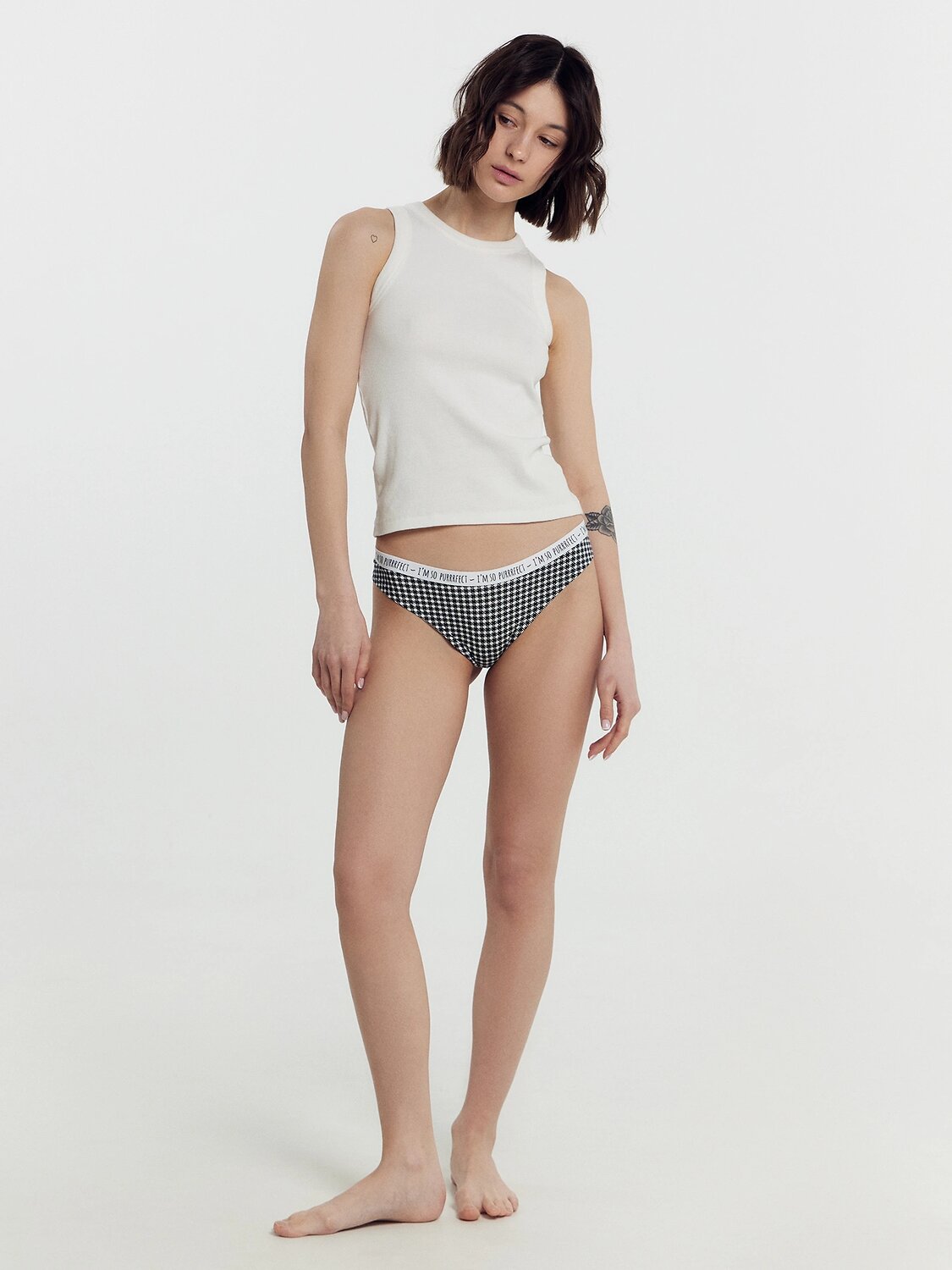 MARK FORMELLE Трусы 412455-1-3черная клеточка на белом