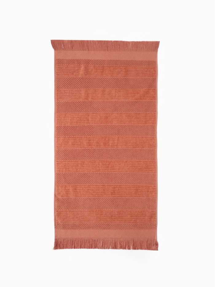 Полотенце махровое LoveLife «Атакама» 50×80 см, коричневое, 100% хлопок, 500 г/м²