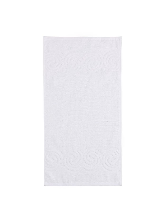 Полотенце махровое LoveLife «Border» 70×130 см, цвет белый, 100% хлопок, 380 г/м²