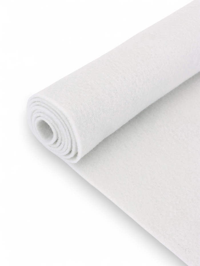 Коврик - лежак для бани и сауны, 150×50 см, полиэфир 70%, шерсть 30%, светлый, «Добропаровъ»