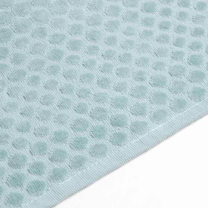 Полотенце махровое Love Life «Комфорт» 50×90 см, серо-голубой, 100% хл, 500 г/м²