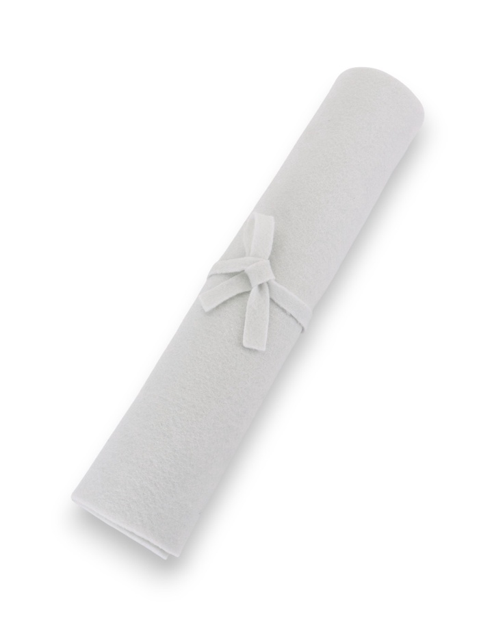 Коврик - лежак для бани и сауны, 150×50 см, полиэфир 70%, шерсть 30%, светлый, «Добропаровъ»