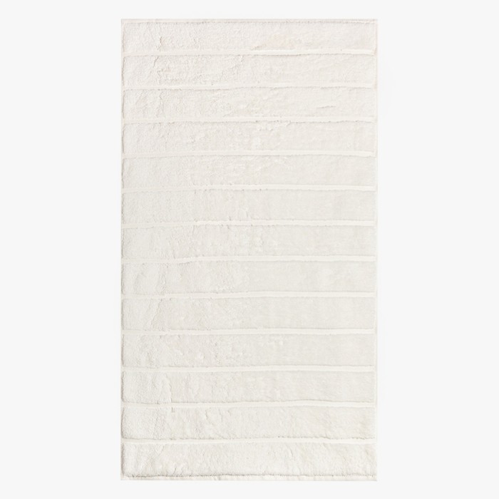 Полотенце махровое Love Life «Ария» 50×90 см, белый, 100% хл, микро-коттон, 450 г/м²