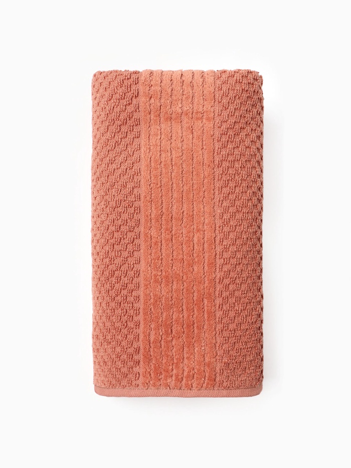 Полотенце махровое LoveLife «Атакама» 70×130 см, коричневое, 100% хлопок, 500 г/м²