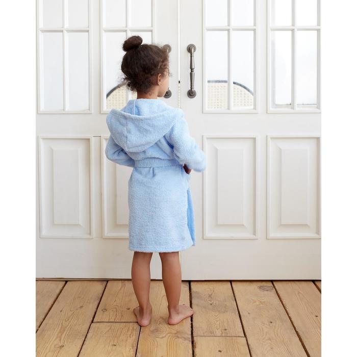 Халат махровый детский, размер 36