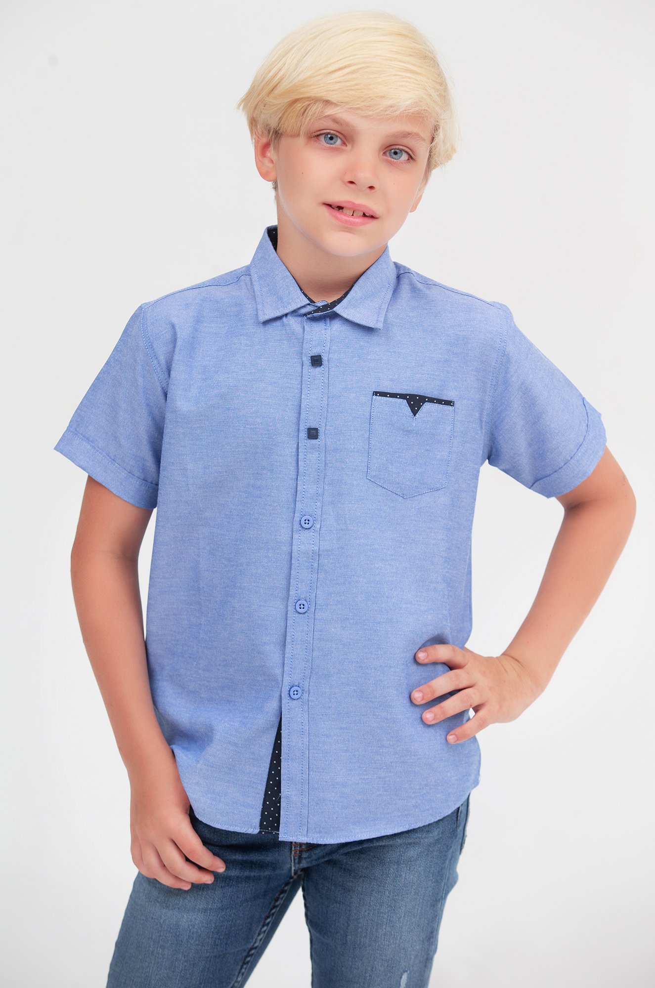 Рубашка для мальчика Happyfox