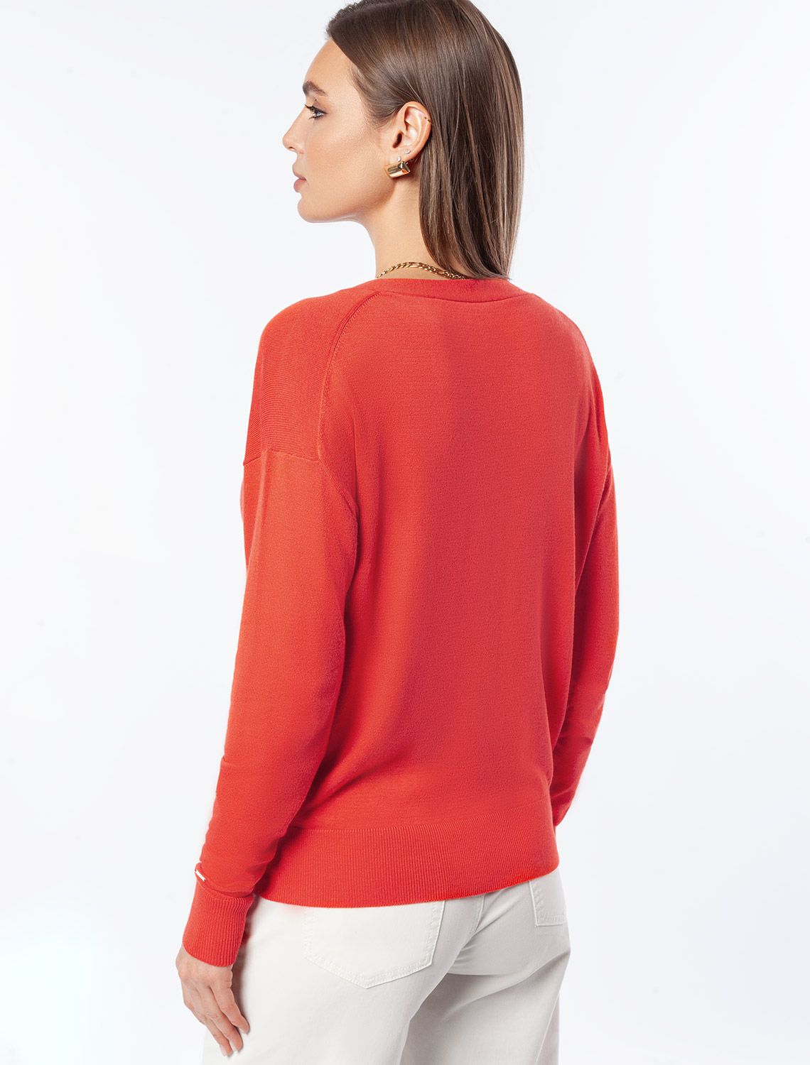 Кардиган тонкой вязки из вискозы