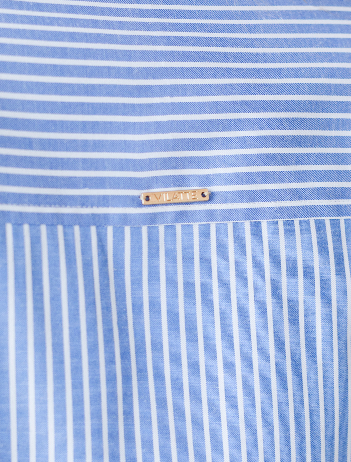 Блузка прямого силуэта