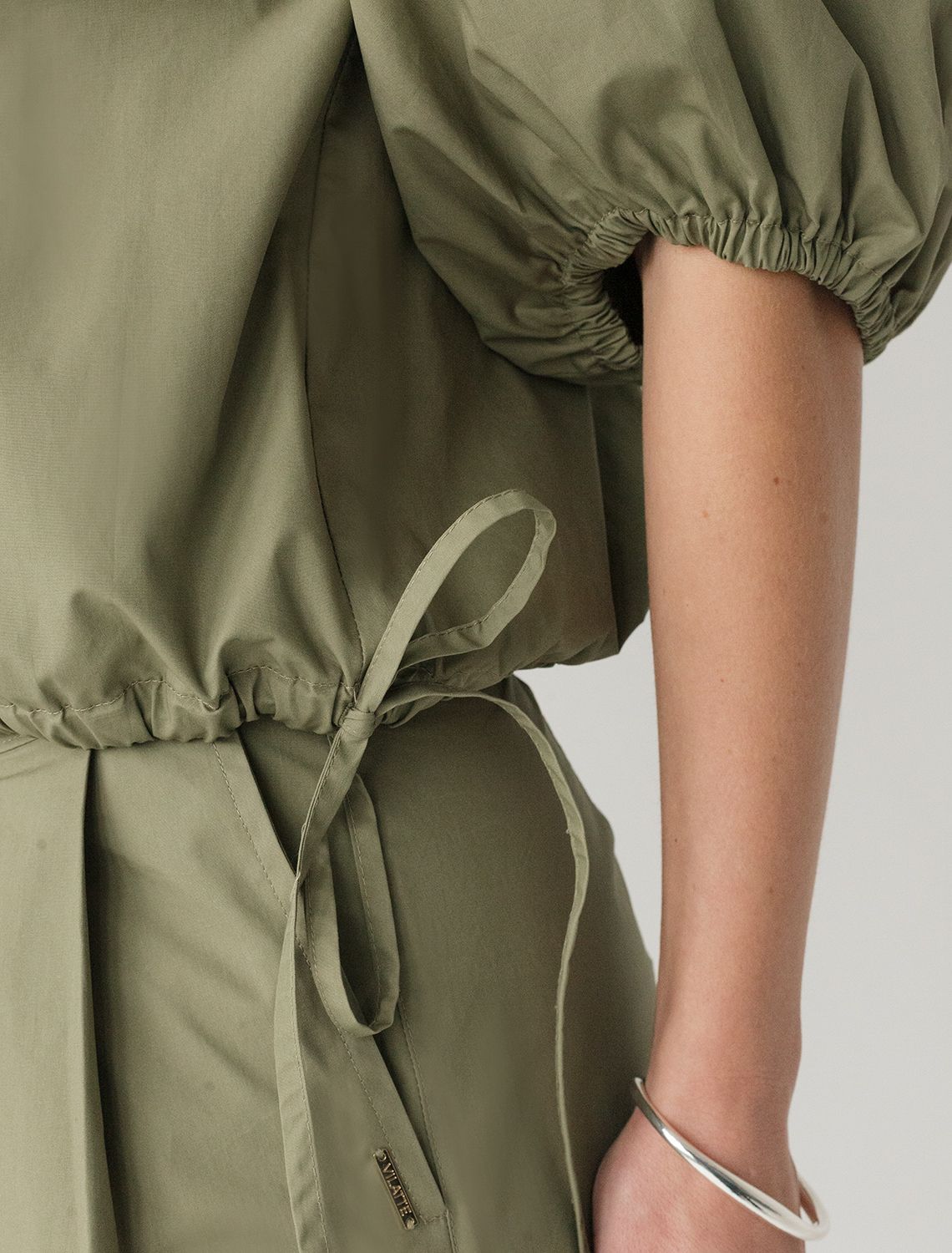 Блузка из легкого хлопкового поплина