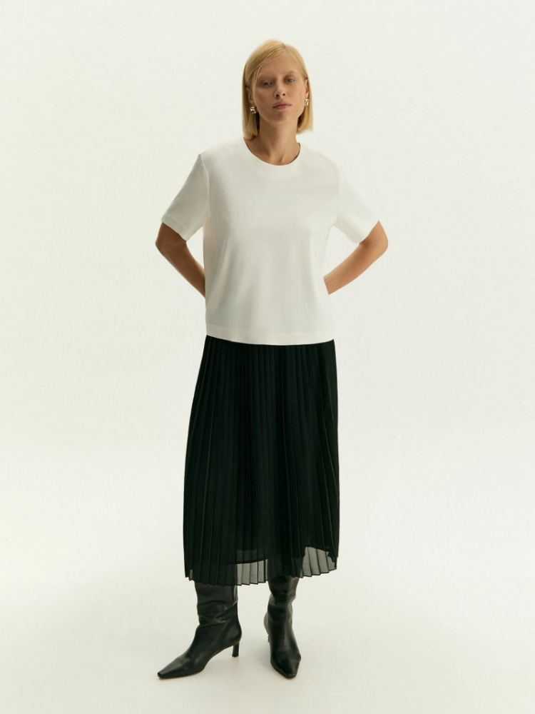 Шифоновая юбка ,
100% полиэстер ,