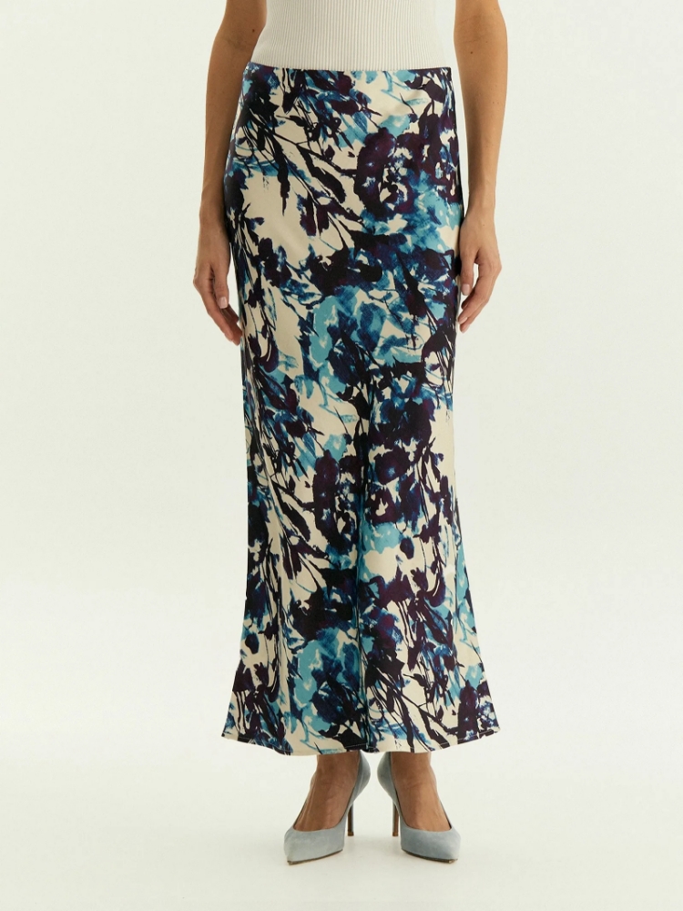 Юбка а-силуэта из 100% вискозы ,
100% вискоза ,