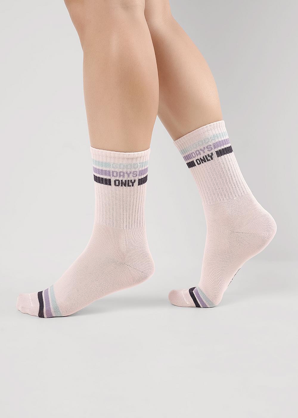 CLE Носки жен.Д2512 нежность хл+эл