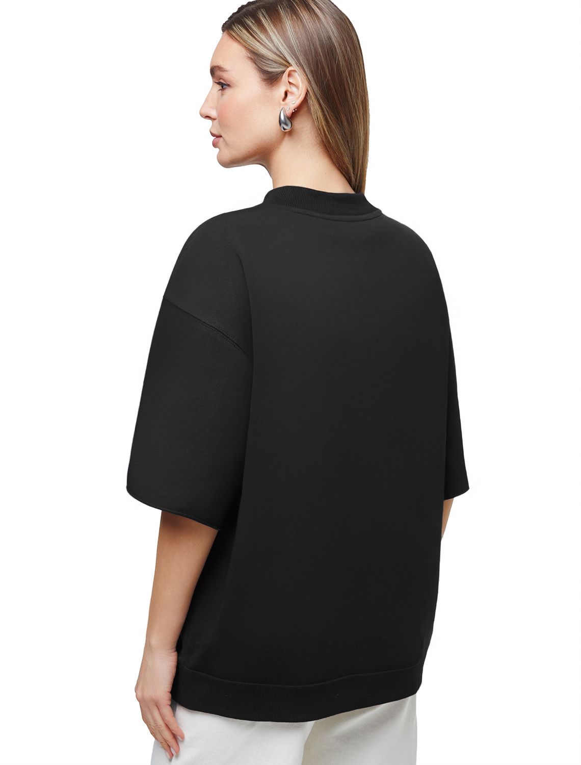 Футболка из тонкого премиального футера с эластаном