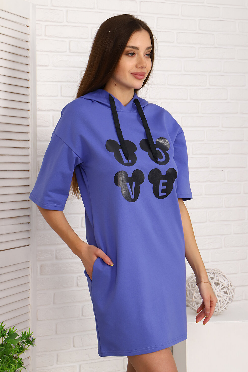 ст. цена900руб.! 900900Натали Туника 24876сиреневый