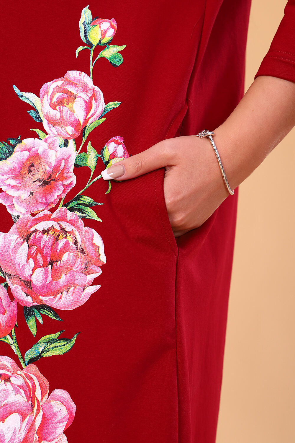 ст. цена1254руб.! 12541254Натали Туника 6242бордовый