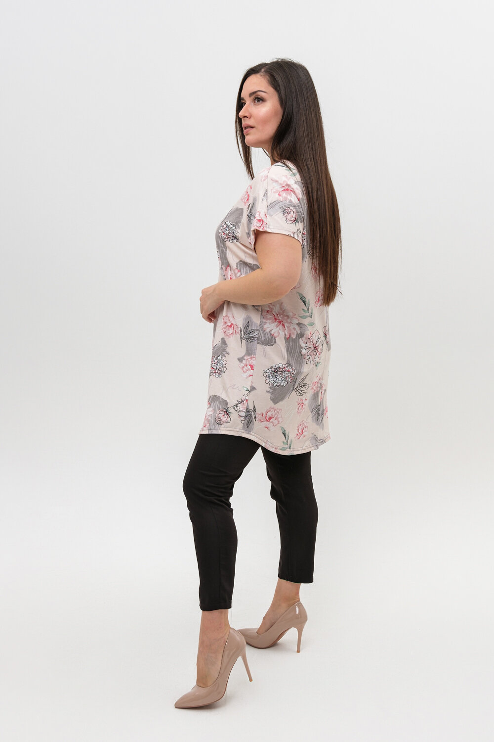 ст. цена816руб.! 816816Натали Туника 6767пудра