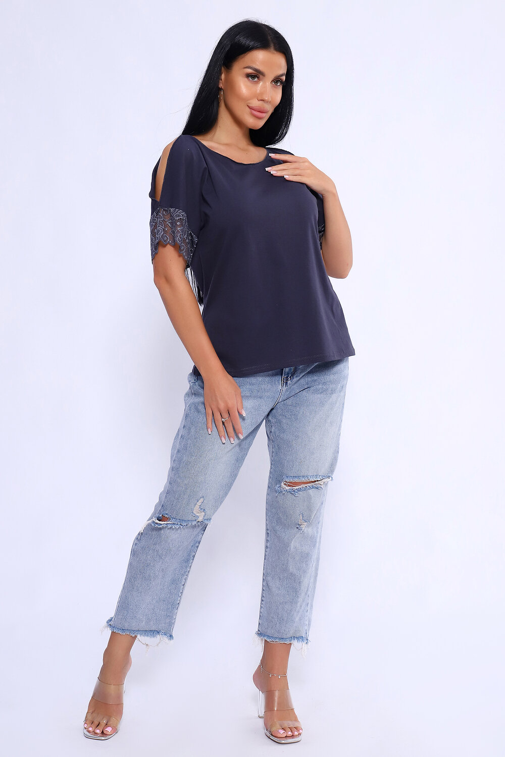 ст. цена720руб.! 720720Натали Футболка 82063графит